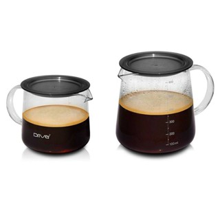 Driver Moka 耐熱玻璃壺 400ml/ 600ml 刻度玻璃壺 咖啡壺 泡茶壺 刻度量杯