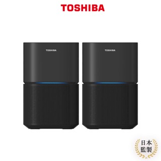 【日本東芝TOSHIBA】PUREGO UV抗菌除臭空氣清淨機(適用5-8坪)CAF-A400TW(H) 雙入超值組