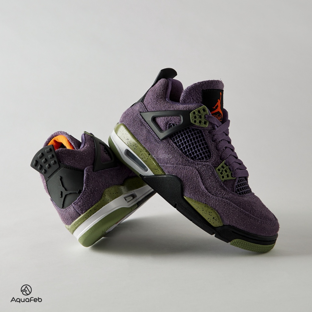 Nike Air Jordan 4 Retro 女 紫 AJ4 運動 籃球鞋 AQ9129-500