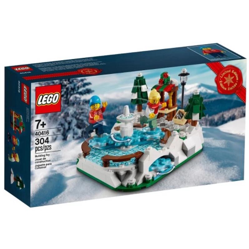 [微樂-樂高] LEGO 40416 節慶系列 Ice Skating Rink