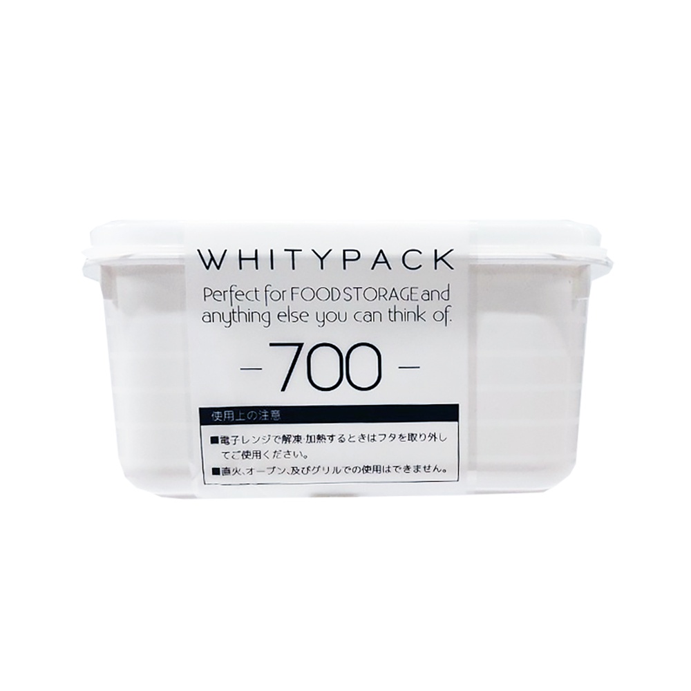 YAMADA 日本製塑膠保鮮盒(適冰箱冷藏用) 700ml【Donki日本唐吉訶德】
