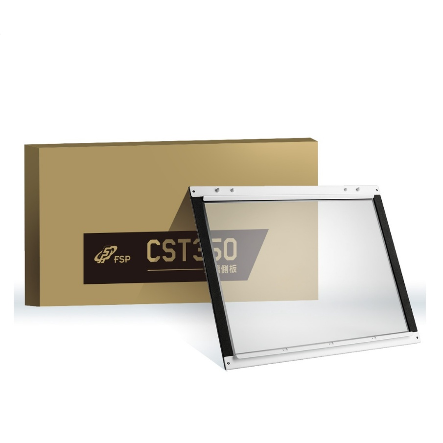 [全漢] FSP CST350 M-ATX 機殼 玻璃側板 / 白色 / 二手 / 小型機殼 / 側板