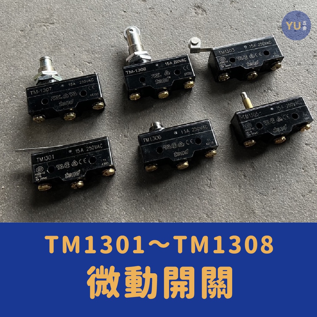 含稅 小宇五天得 tend 微動開關 TM1301 TM1303 TM1305 TM1306 TM1307 TM1308