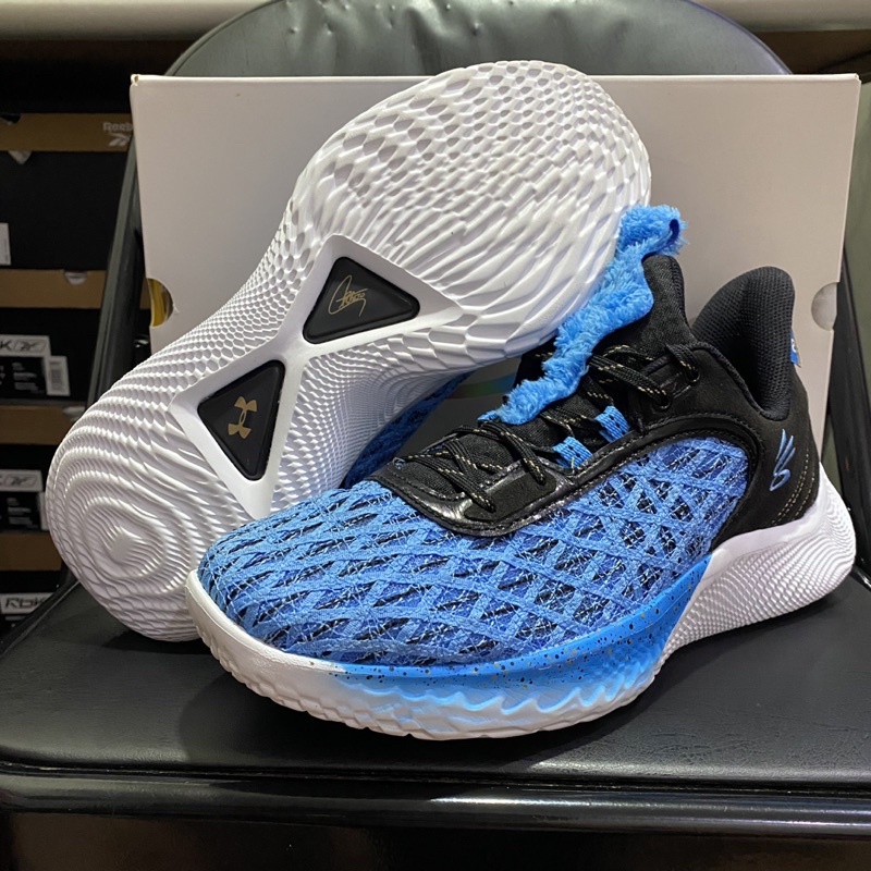 ［二手］Under armour Curry 9 籃球鞋 芝麻街 藍色 白色 低筒 透氣 緩震 UA 勇士隊 NBA