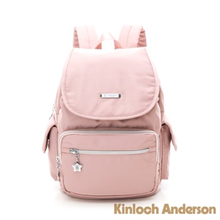 【Kinloch Anderson】城市酷玩 大容量前袋式後背包-乾燥玫瑰粉