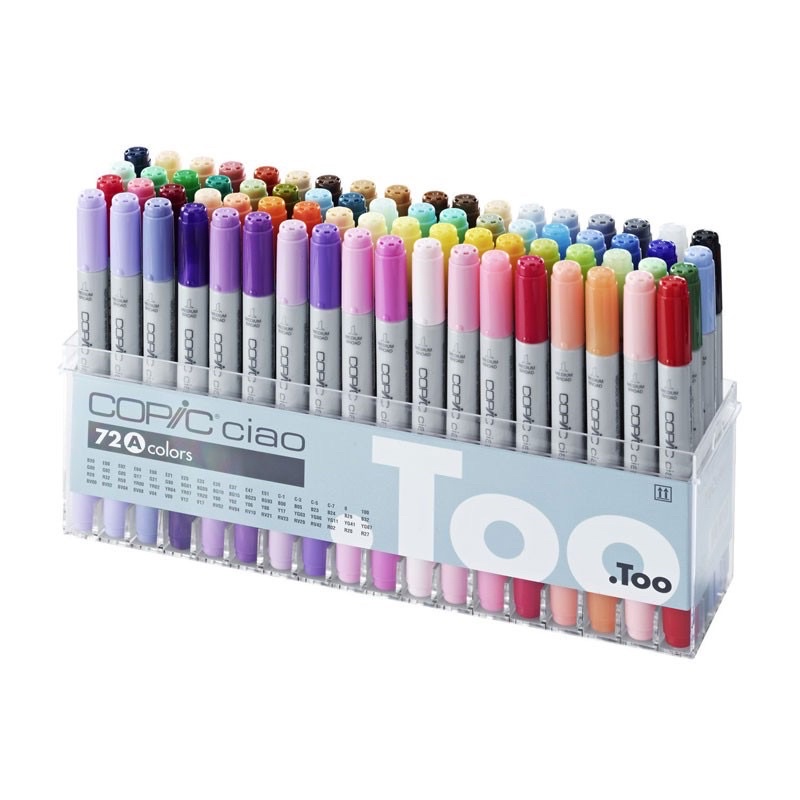 【內務府】超商免運日本『COPIC 』第三代 Ciao 麥克筆 72 Color Set A 72色 A色系 72A