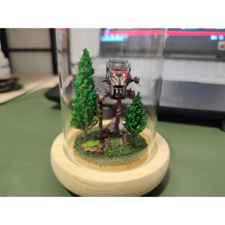 (已售出 可洽代工)萬代星際大戰 曼達羅人AT-ST LED特效場景模型 1/144比例