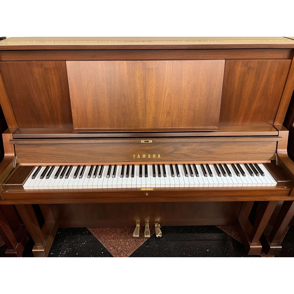 YAMAHA W102B 直立式鋼琴 日製 中古鋼琴《鴻韻樂器》二手鋼琴 原木色