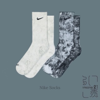 NIKE NSW SOCKS 渲染 黑灰大理石 白灰綠 海外限定 渲染螺紋 DM3407-910【Insane-21】