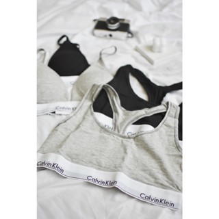 Calvin Klein CK 運動內衣 灰色 三角運動內衣 黑 灰 Jennie同款