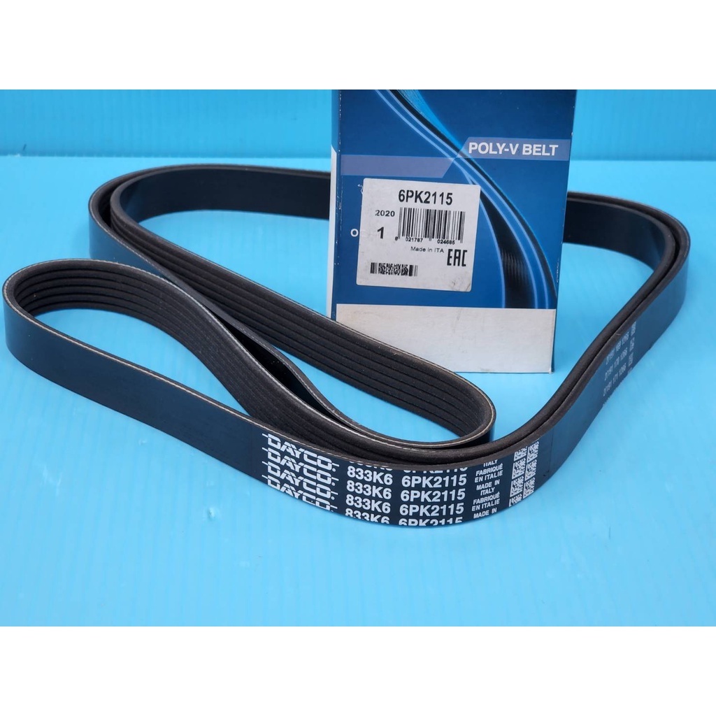 DAYCO 6PK2115皮帶 ITALY製 本田HRV1.8 17-