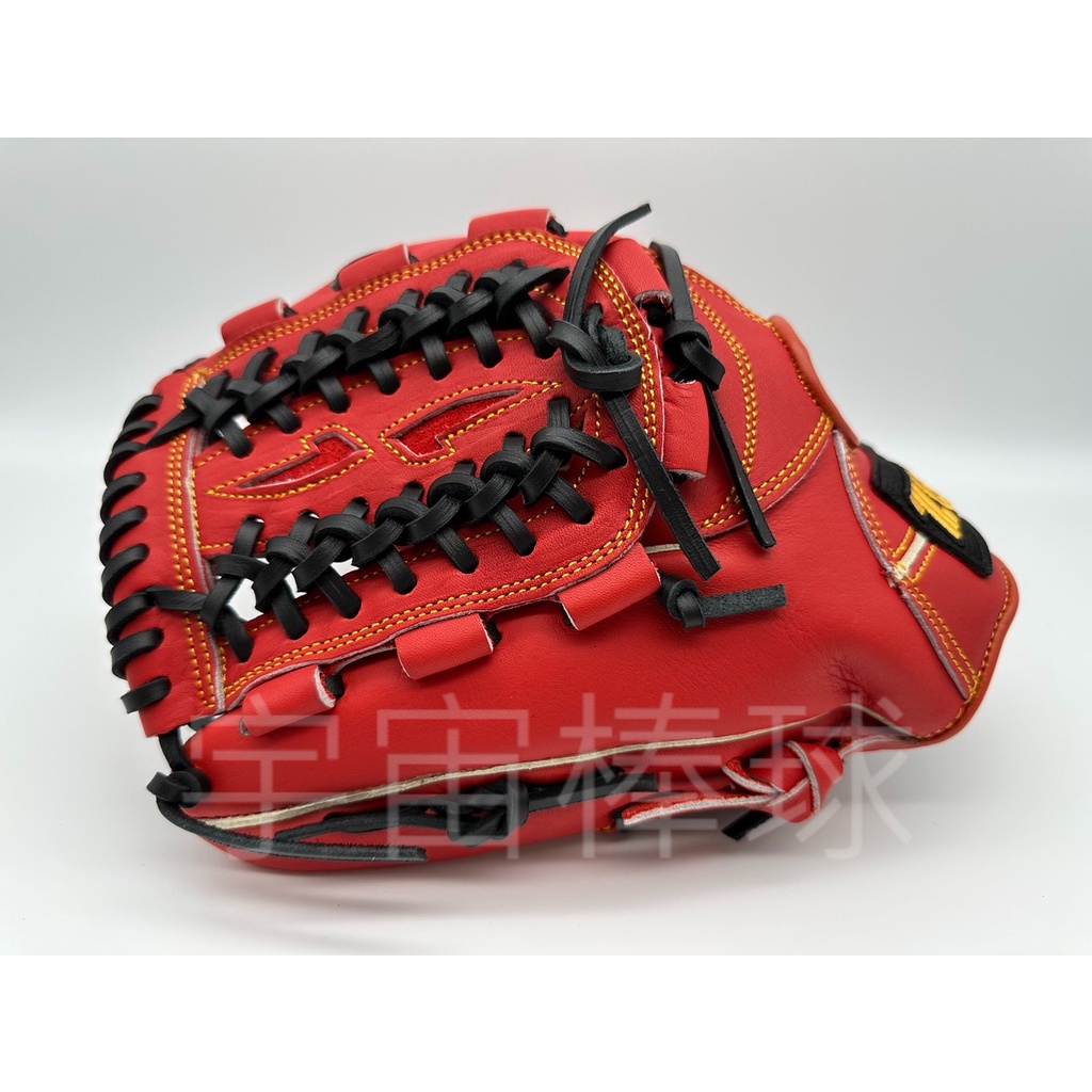 ※宇宙棒球※ZETT 2023新款 812系列 反手棒壘球手套 12吋 內野密網 日本紅 BPGT-81214