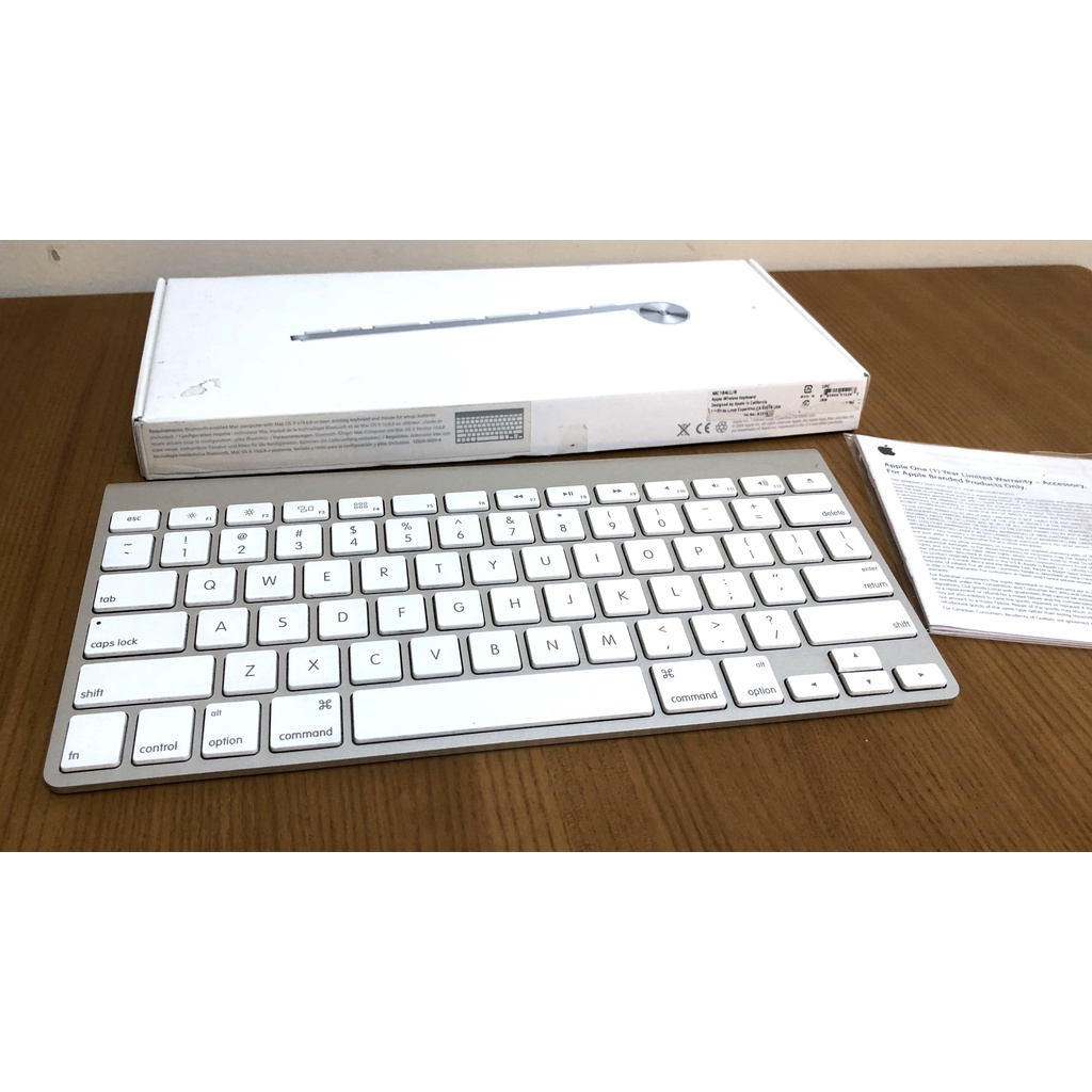 蘋果 Apple Wireless Keyboard A1314/MC184LL/A 無線鍵盤 美版