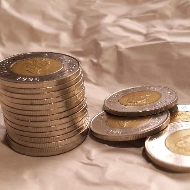 Auke  🇨🇦加拿大🇨🇦1996年 2加元硬幣  伊莉莎白女王中年頭像  流通品相