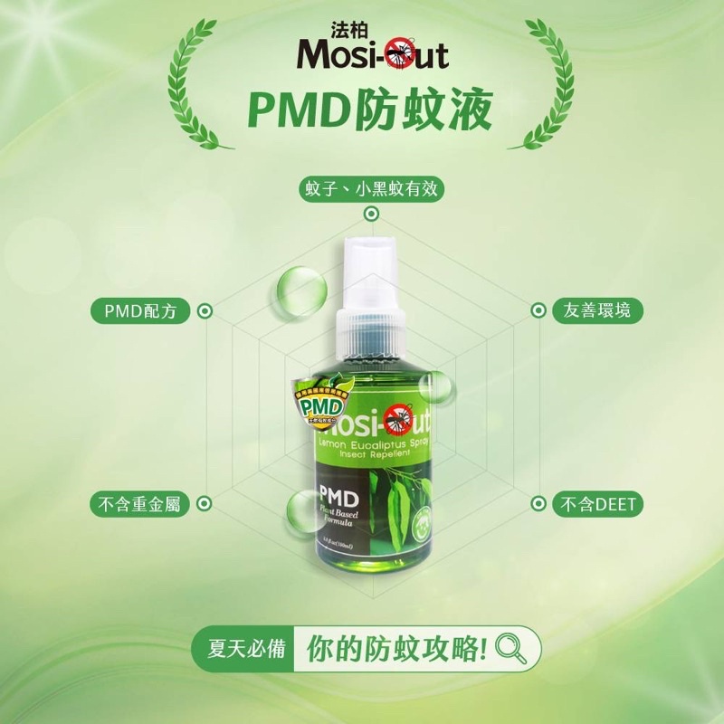 Mosi-Out 法柏天然草本防蚊液100ml（驅蚊防蠓配方）