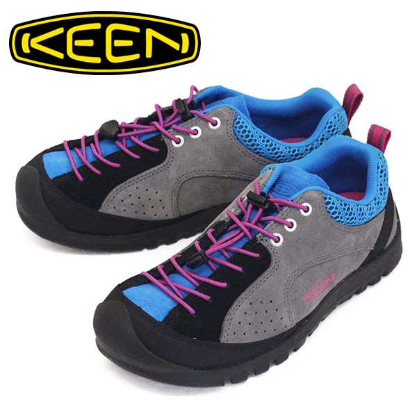 KEEN JASPER ROCKS SP X THC 麂皮多功能鞋US10(灰黑藍)#1019868
