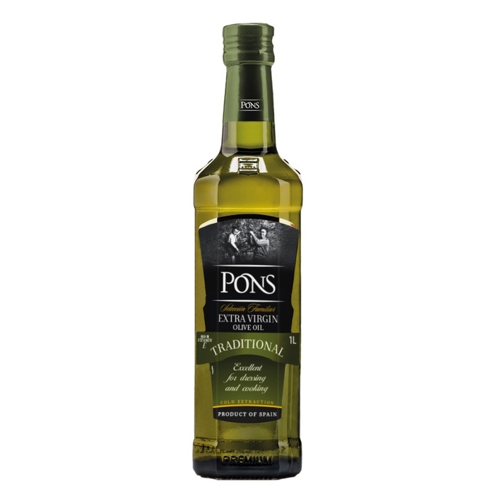 ❣翊澄❣(1L) 西班牙 PONS 特級冷壓橄欖油 (原裝進口冷壓橄欖油) 可打統編 超取最多2罐 冷壓橄欖油