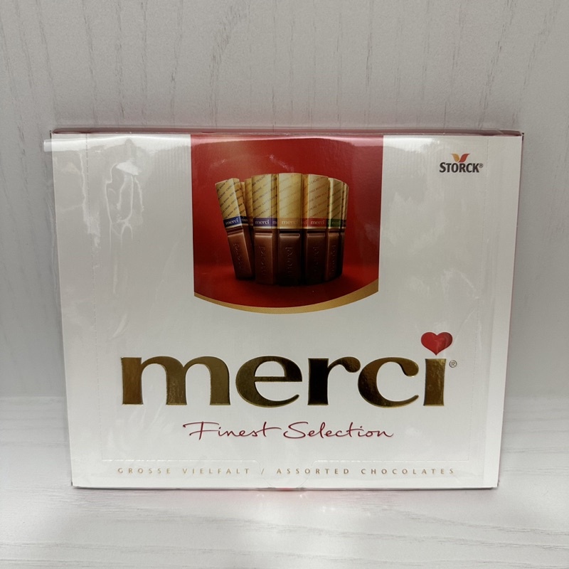 德國merci 蜜思巧克力禮盒(16入)250g