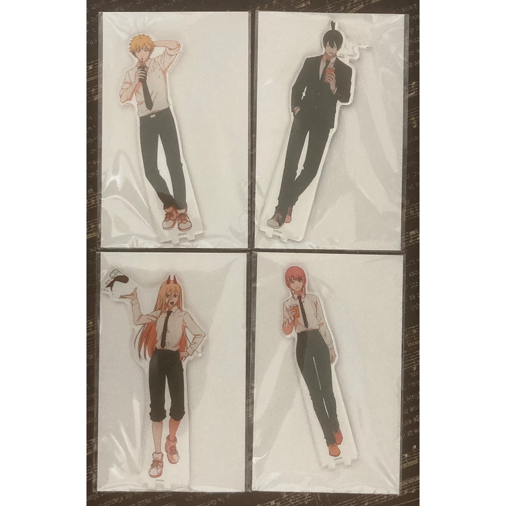 現貨//鏈鋸人//電鋸人/ animate咖啡廳  限定壓克力立牌 /電次、早川秋、瑪奇瑪、帕瓦
