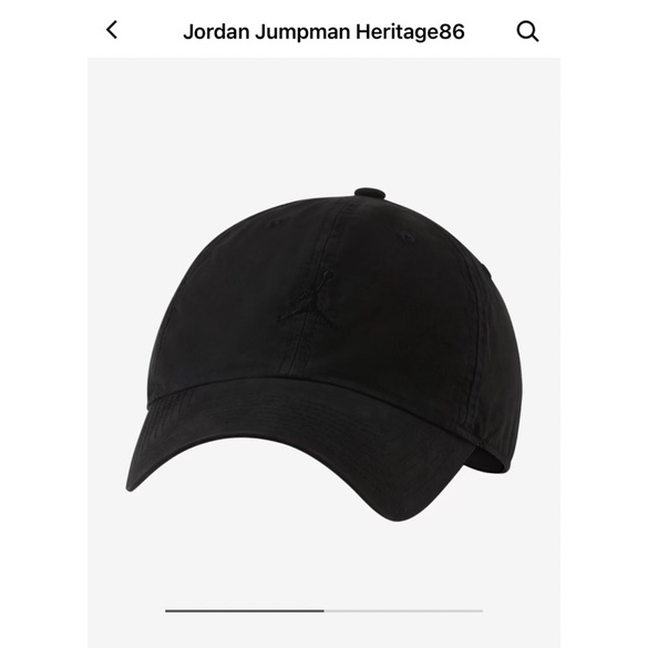Jordan Jumpman Heritage86 帽子 黑色 nike