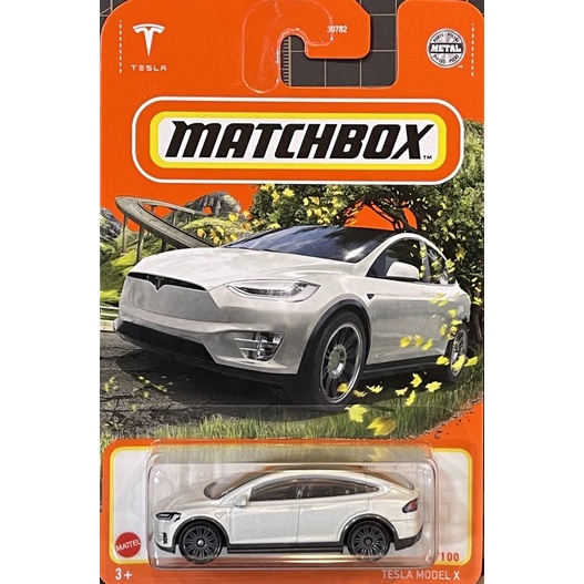 美泰 火柴盒 matchbox 特斯拉 TESLA MODEL X MODELX 電動車 休旅車