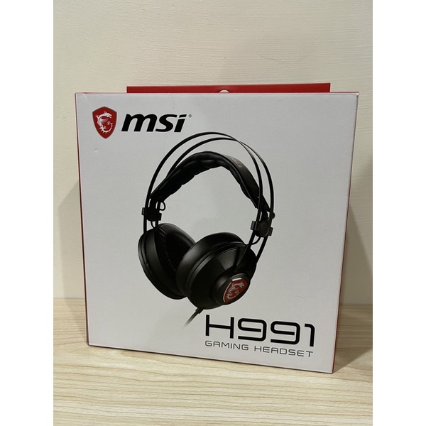 MSI H991 GAMING HEADSET專業電競耳機