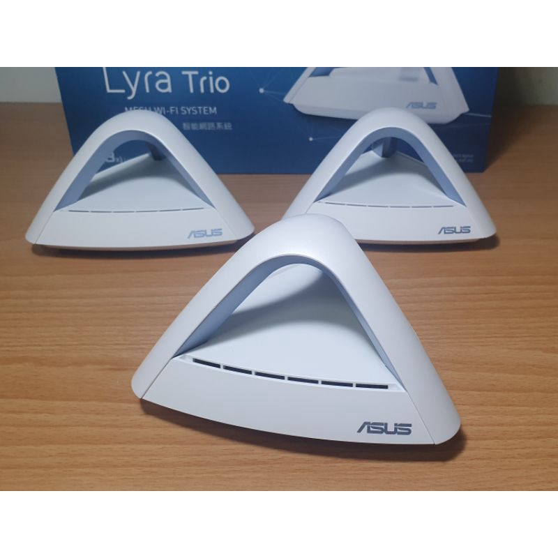ASUS華碩 Lyra Trio AiMesh AC1750 WiFi無線路由器(3台1組)