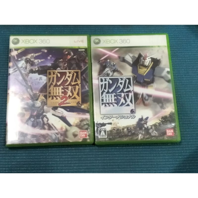 XBOX 360 鋼彈無雙1  2 3 日版