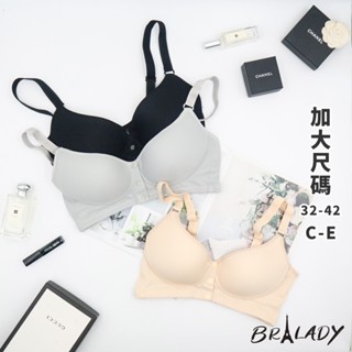 波蕾妮｜前扣透氣網眼無痕薄杯無鋼圈內衣32-42【m18958】哺乳內衣 大罩杯 大尺碼 前開扣 運動 c-e 舒芙蕾