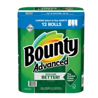 Bounty 兩層隨意撕特級廚房紙巾 101張 X 6捲