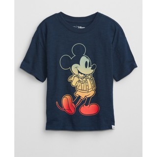 【美國直購正品】Gap x Disney 迪士尼聯名 米奇 mickey 彩色漸層卡通印花短T 送禮 大童 童裝
