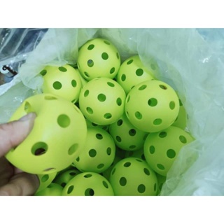 外銷日本EVA棒球打擊訓練空心球洞洞球綠(多色)