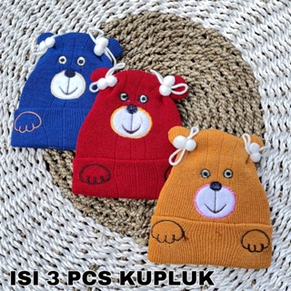 3 件裝 BABY Beanie BABY 帽子 Cindung BABY 頭部保護器 DNW BABY