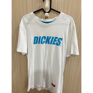 Dickies 白底藍字母上衣