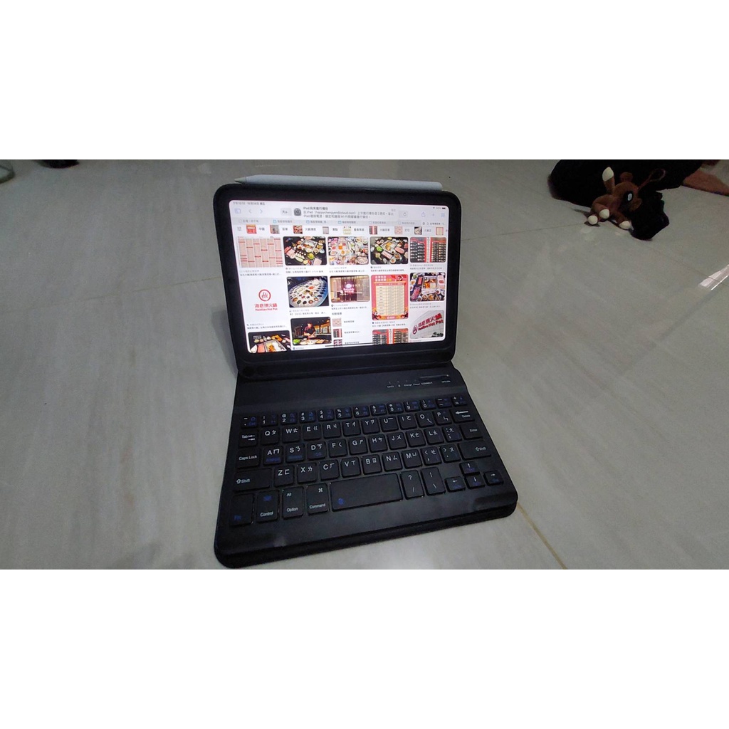 【YOMIX 優迷】iPad mini 6 8.3吋 磁吸式藍牙鍵盤皮套保護組(支援繁中/英輸入)