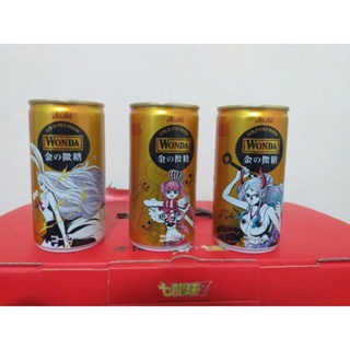 Asahi WONDA x 海賊王 25周年紀念咖啡 金的微糖 大和 培羅娜 加洛特