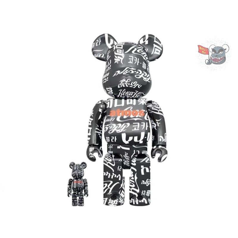 Be@rbrick atmos × Coca-Cola TYPE-6 100％ &amp; 400％