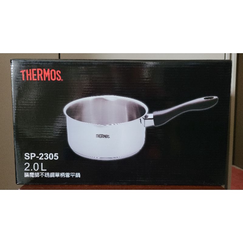 廚房用品】Thermos膳魔師不鏽鋼單柄雪平鍋 SP-2305