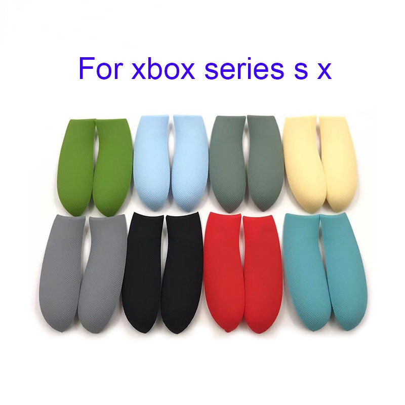 Xbox Series S X 控制器遊戲手柄後把手外殼的橡膠防滑手柄側蓋