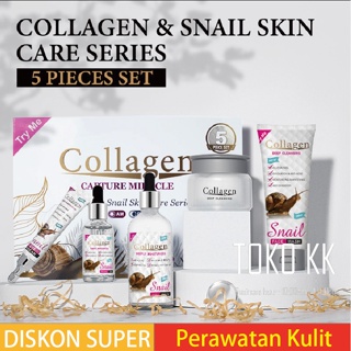 Skincare Colagen Snail Pemutih Wajah Anti Aging Masker KBT77