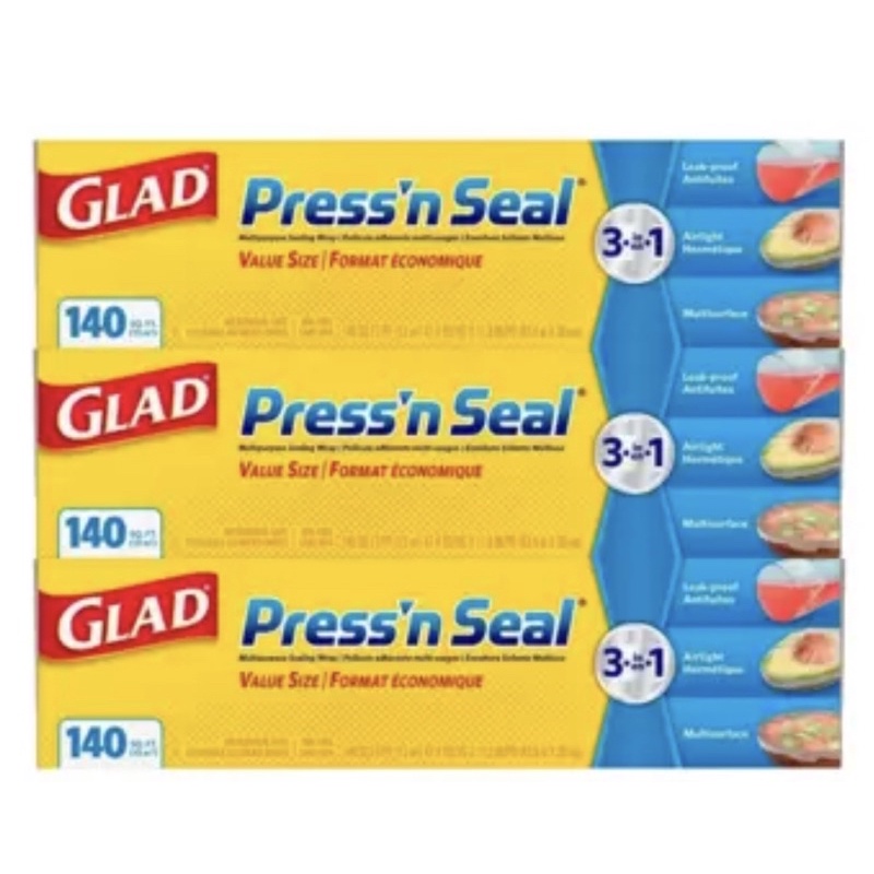Glad Press’n Seal 強力保鮮膜（拆賣單隻銷售）