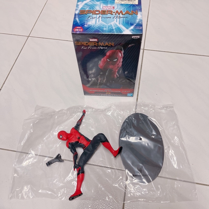 9.9極新 櫥櫃拆擺 已回盒 現貨 日版 漫威 MARVEL 蜘蛛人 SPIDER-MAN 離家日 公仔 景品