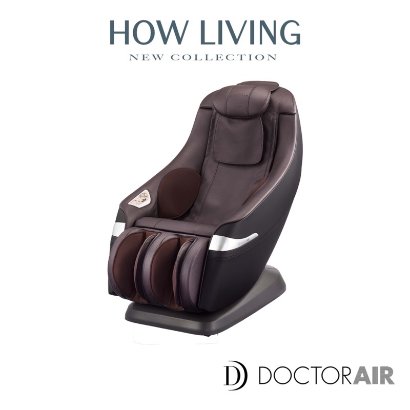 【DOCTORAIR】MC-02 3D紓壓按摩椅 體積輕巧 真人手感 氣壓放鬆｜公司貨