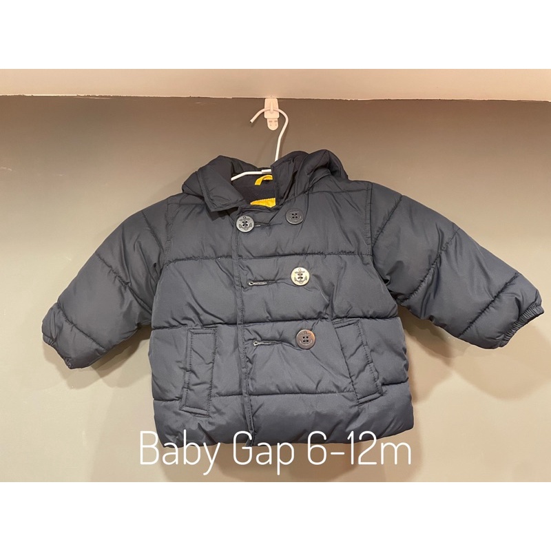 （9成新）Baby Gap 秋冬 寶寶 幼兒 新生兒 羽絨外套 連帽羽絨外套