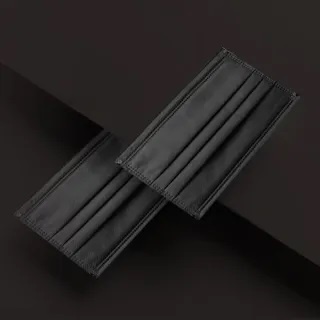 上金 醫療級雙鋼印平面口罩(黑) 50入/盒