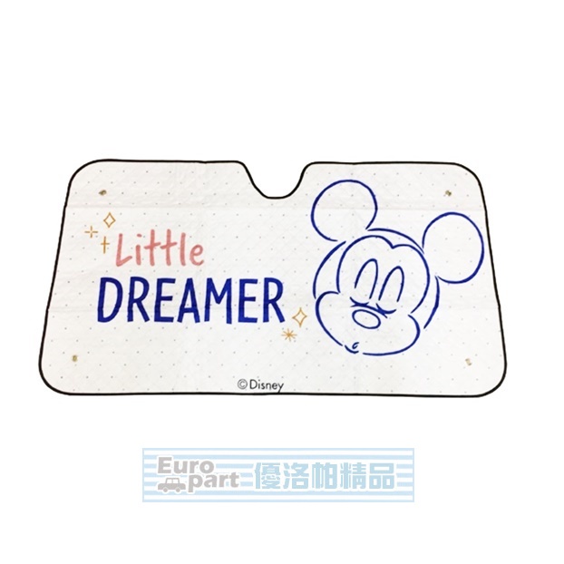 【★優洛帕-汽車用品★】迪士尼 Disney 米奇夢想家圖案 前擋遮陽板 遮陽簾 隔熱遮陽布 WD-821