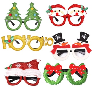 聖誕眼鏡 聖誕節裝飾品 聖誕產品 兒童眼鏡裝飾 聖誕派對用品