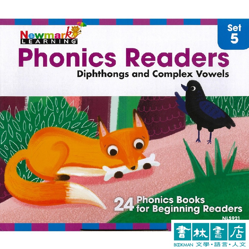 Newmark Learning Phonics Readers Set 5 字母拼讀閱讀盒 書林書店