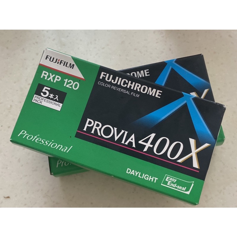 過期品Fujifilm Provia 400X 120底片 富士400度正片RXP 單捲裝RVP