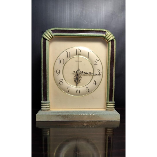早期純銅製品-日本製SEIKO銅製時鐘&amp;日本原裝機芯（古董/日本/精品/時鐘/鬧鐘/手錶）